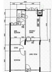 Blk 116 Hougang Avenue 1 (Hougang), HDB 3 Rooms #634715051